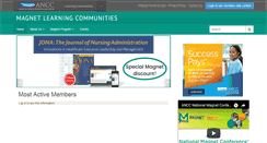 Desktop Screenshot of magnetlearningcommunity.org